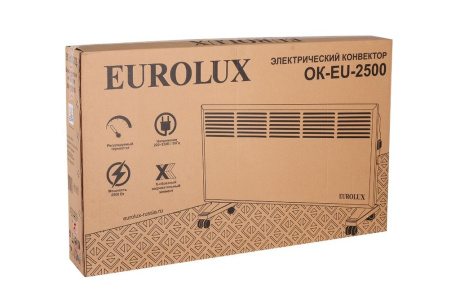 Купить Обогреватель конвектор EUROLUX ОК-EU-2500 2 5кВт фото №7